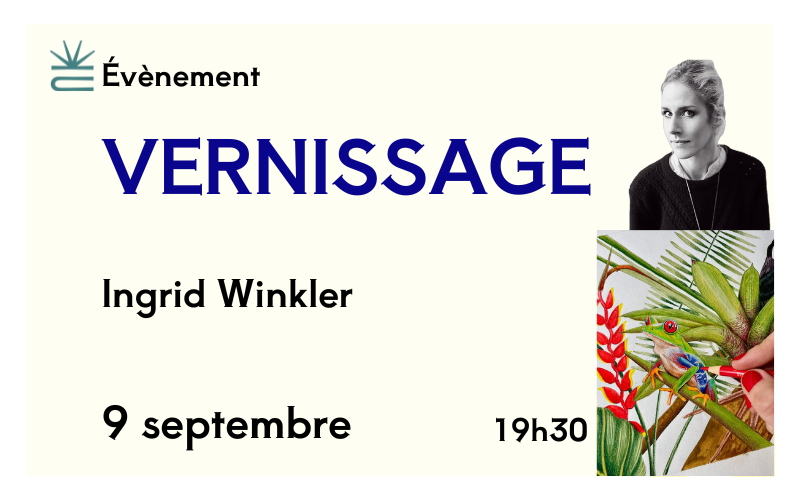 Traits du vivant - Vernissage