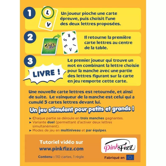 Class Time des lettres