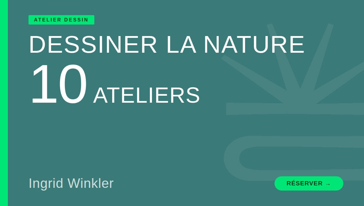 10 ateliers de dessin - abonnement annuel