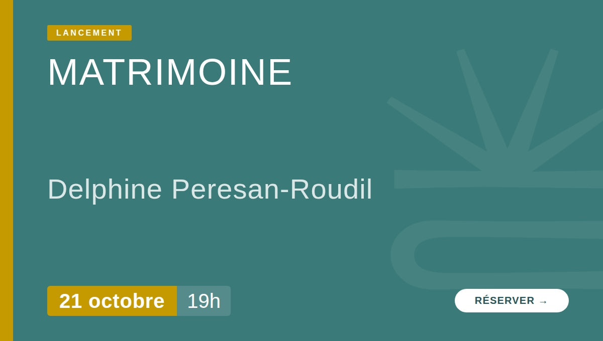 Matrimoine - lancement du livre de Delphine Peresan-Roudil