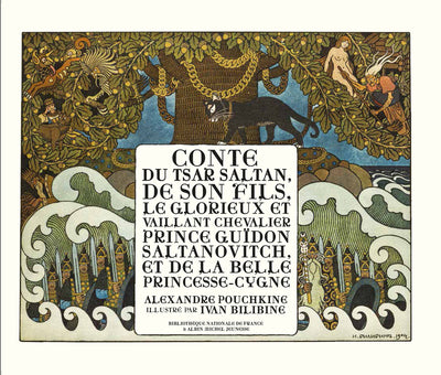 Conte du Tsar Saltan - De son fils le glorieux et vaillant chevalier Prince Guïdon Saltanovitch, et de la belle Princesse-Cygne