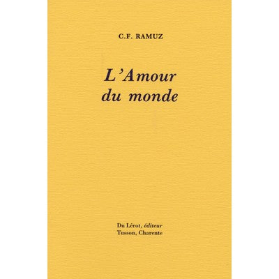L'Amour du monde