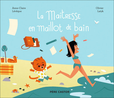 La maîtresse en maillot de bain