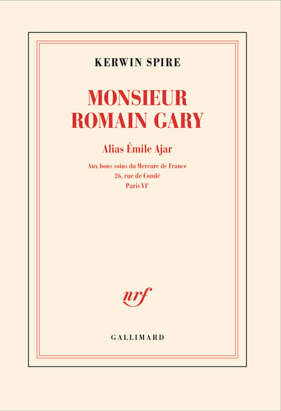 Monsieur Romain Gary