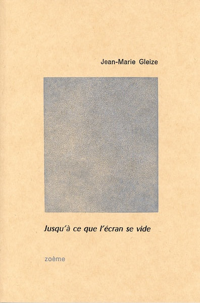 Jusqu'à ce que l'écran se vide