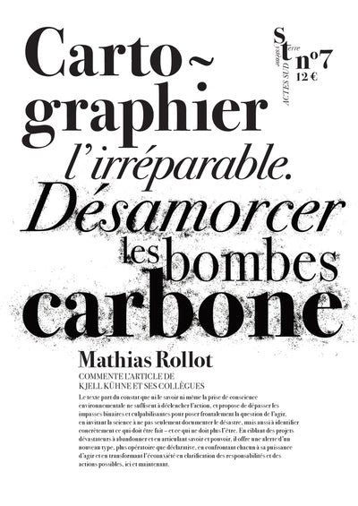 Cartographier l'irréparable