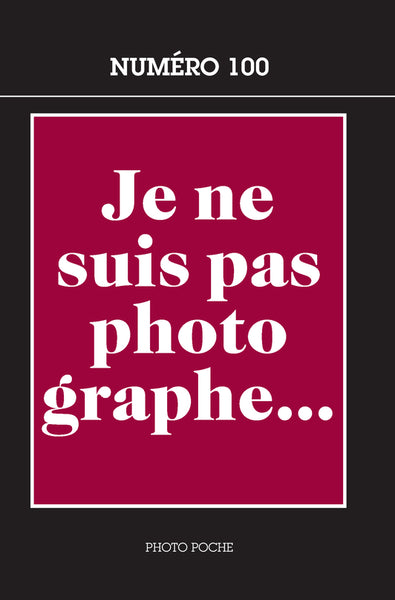 Je ne suis pas photographe...