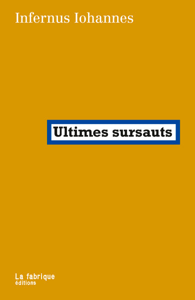 Ultimes sursauts