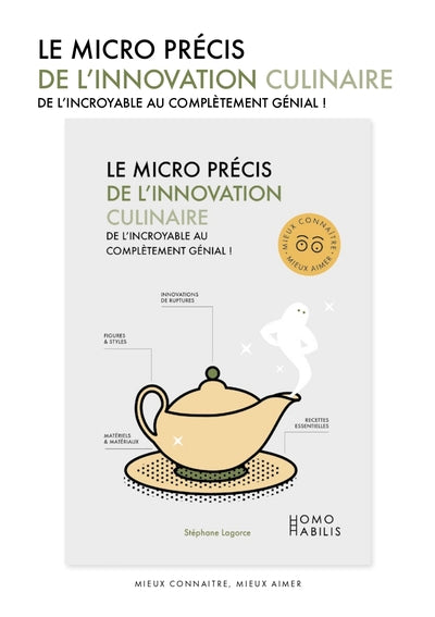Micro précis de l'innovation culinaire