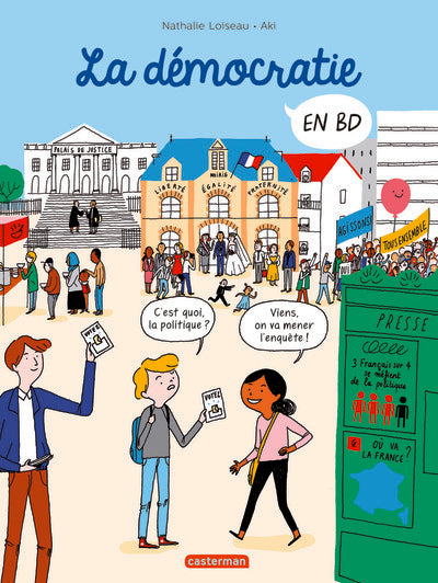 Le monde actuel en BD - La démocratie en BD