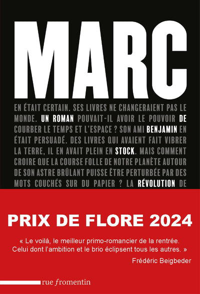 MARC - PRIX DE FLORE 2024
