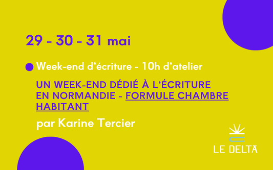 Week-end d'écriture Normandie - Formule chambre chez l'habitant