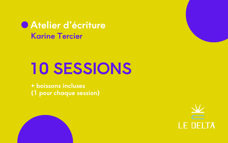 Ateliers d'écriture - 10 sessions