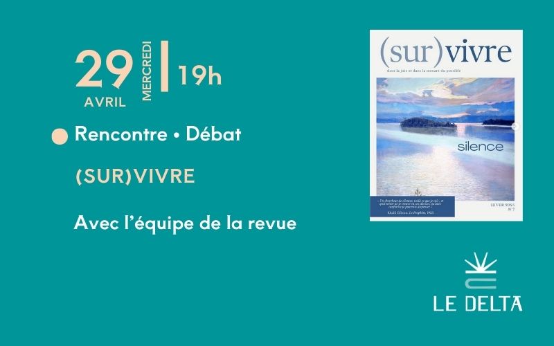 Lancement du nouveau numéro de la revue (Sur)vivre