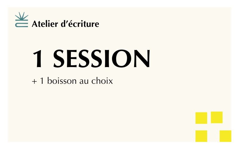 Atelier d'écriture à l'unité