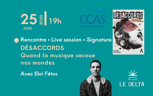 Rencontre avec Eloi Fétus à l'occasion de la parution de Désaccords - tome 2