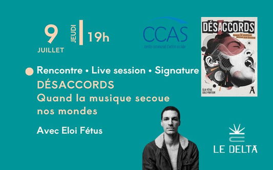Rencontre avec Eloi Fétus à l'occasion de la parution de Désaccords - tome 2