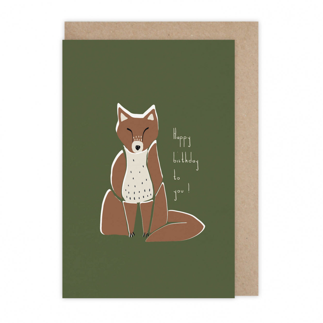 Carte - Anniversaire Fox