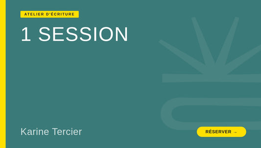 Atelier d'écriture à l'unité
