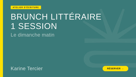 Brunch littéraire à l'unité