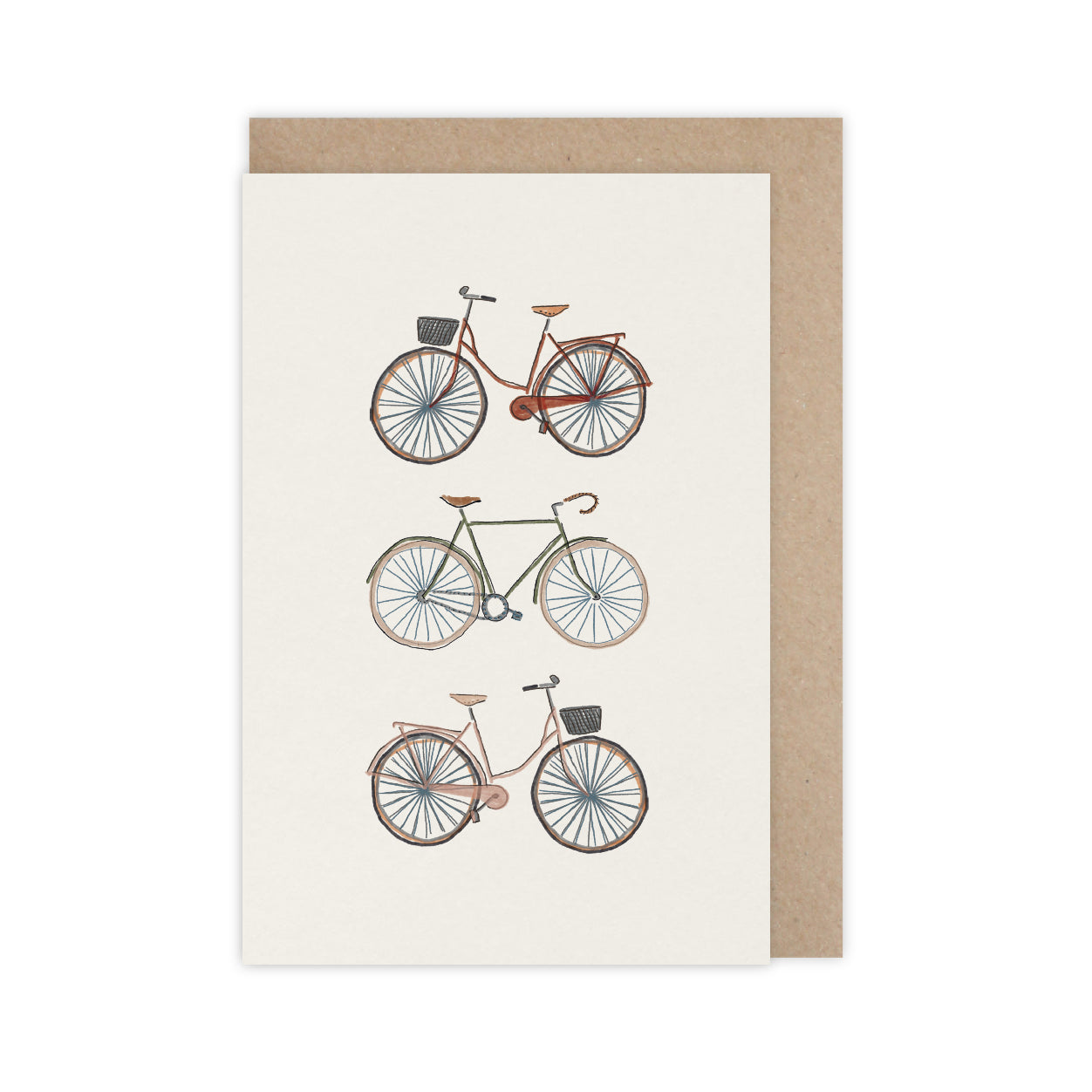 Carte - A bicyclette