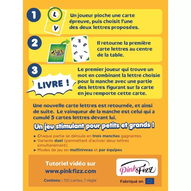 Class Time des lettres