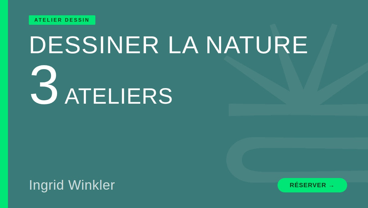 3 ateliers de dessin