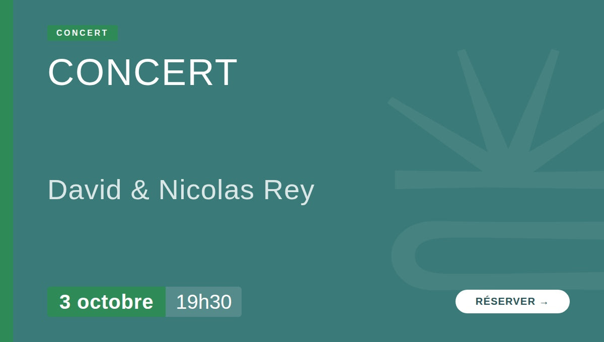 Concernt - David et Nicolas Rey