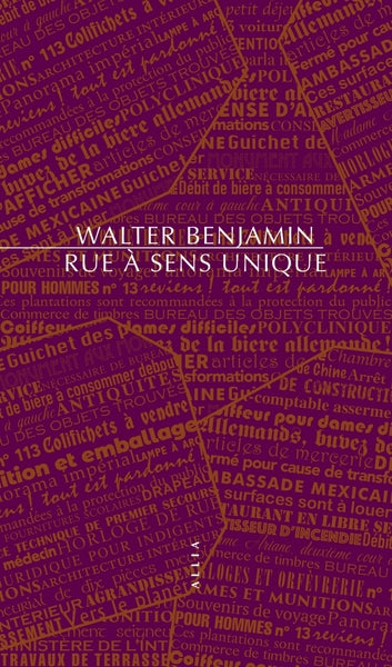Rue à sens unique