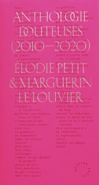 Anthologie Douteuses - 2010-2020