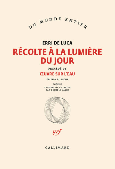 Récolte à la lumière du jour/Œuvre sur l'eau