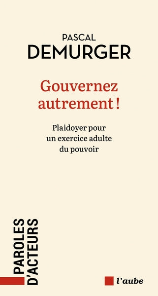 Gouvernez autrement !