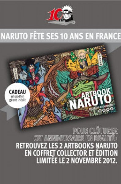 COFFRET NARUTO ARTBOOKS