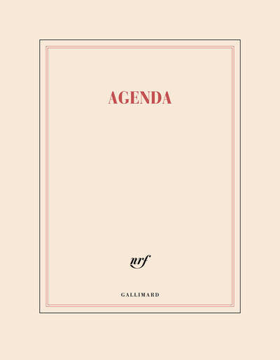 Agenda littéraire Grand Format (papeterie)