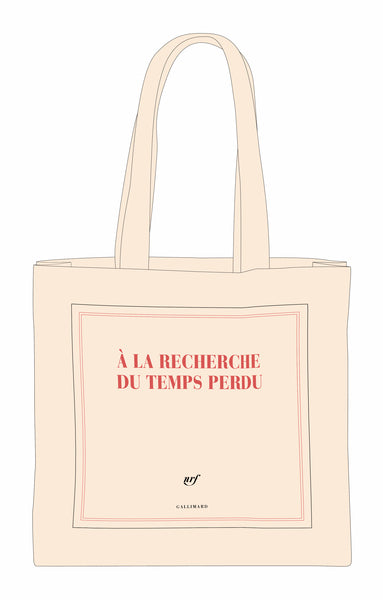 Sac tissu "À la recherche du temps perdu" (papeterie)