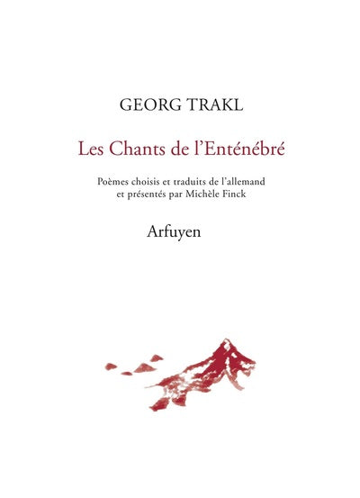 Les Chants de l'Enténébré